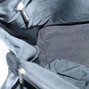 CHANEL Matelasse Hand Bag Calf Skin Black Silver CC Auth bs17167-20