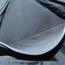 CHANEL Matelasse Hand Bag Calf Skin Black Silver CC Auth bs17167-22