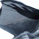 CHANEL Matelasse Hand Bag Calf Skin Black Silver CC Auth bs17167-24