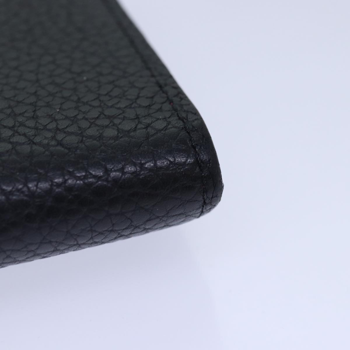 LOUIS VUITTON Portefeuille Capucines Compact Wallet Black M62157 LV Auth bs17177