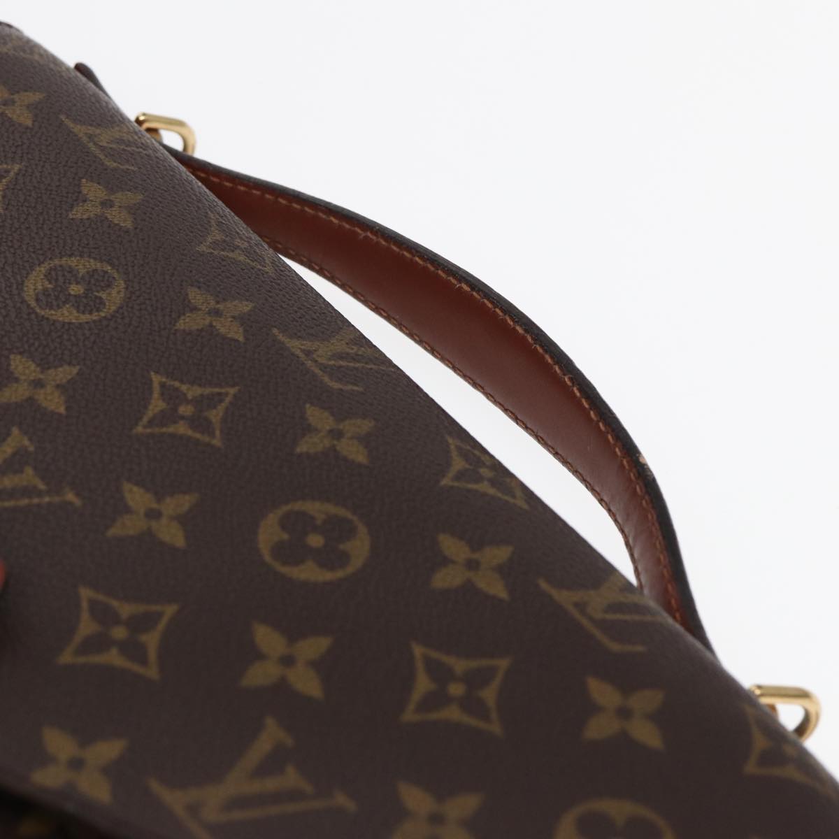 LOUIS VUITTON Monogram Monceau 28 Hand Bag 2way M51185 LV Auth bs17183