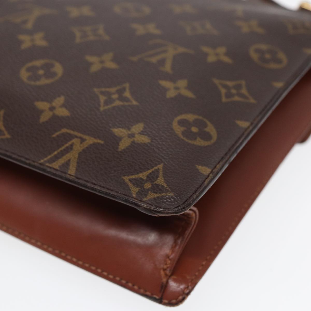 LOUIS VUITTON Monogram Monceau 28 Hand Bag 2way M51185 LV Auth bs17183