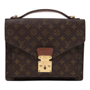 LOUIS VUITTON Monogram Monceau 28 Hand Bag 2way M51185 LV Auth bs17183-13