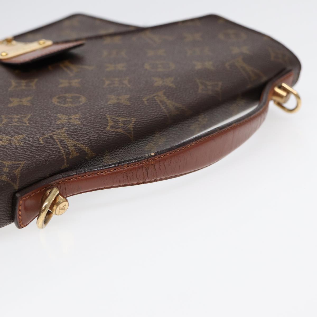 LOUIS VUITTON Monogram Monceau 28 Hand Bag 2way M51185 LV Auth bs17183