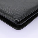 LOUIS VUITTON Epi Serviette Conseiller Briefcase Black M54422 LV Auth bs17184-12