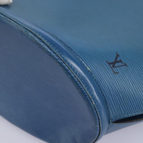 LOUIS VUITTON Epi Saint Jacques Shopping Shoulder Bag Blue M52275 Auth bs17203