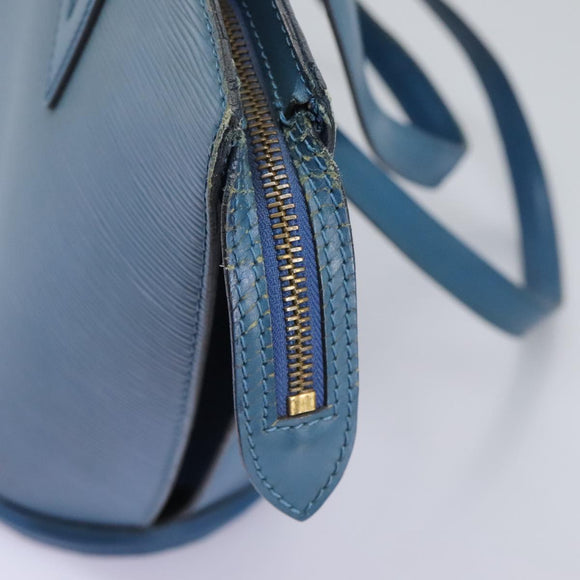 LOUIS VUITTON Epi Saint Jacques Shopping Shoulder Bag Blue M52275 Auth bs17203