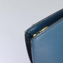 LOUIS VUITTON Epi Saint Jacques Shopping Shoulder Bag Blue M52275 Auth bs17203-19