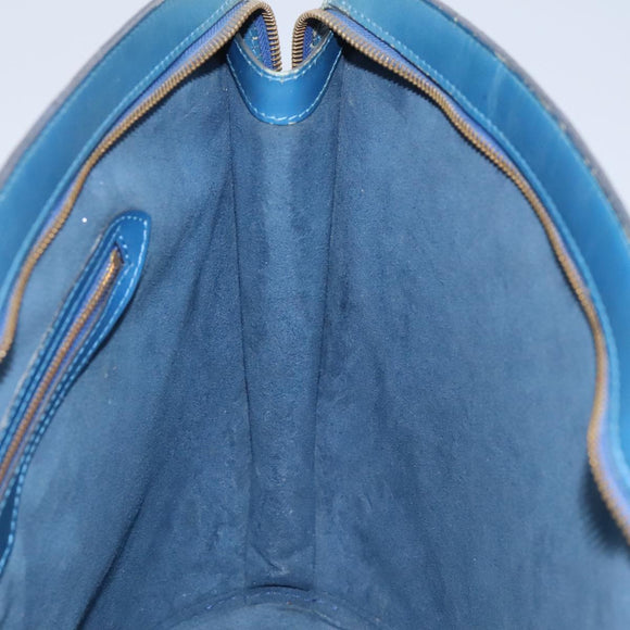 LOUIS VUITTON Epi Saint Jacques Shopping Shoulder Bag Blue M52275 Auth bs17203