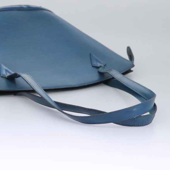 LOUIS VUITTON Epi Saint Jacques Shopping Shoulder Bag Blue M52275 Auth bs17203
