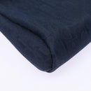 Christian Dior Trotter Canvas Pouch Navy Gold Auth bs17208-15