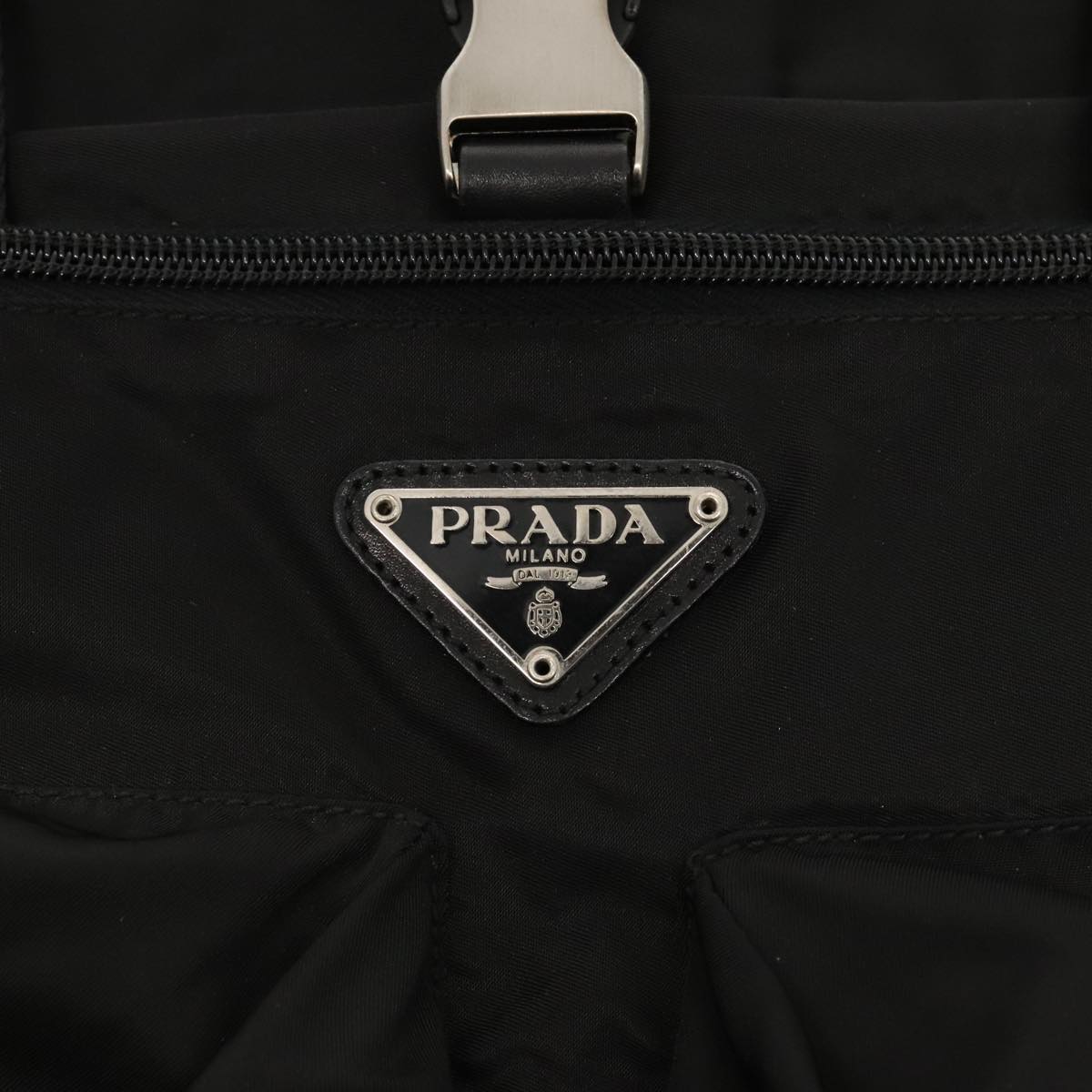 PRADA Garment Cover Nylon 2way Black Auth bs17218