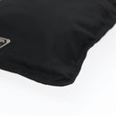 PRADA Shoulder Bag Nylon Black Silver Auth bs17219-14