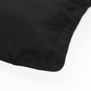 PRADA Shoulder Bag Nylon Black Silver Auth bs17219-11