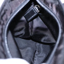 PRADA Shoulder Bag Nylon Black Silver Auth bs17219-18