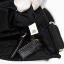 PRADA Shoulder Bag Nylon Black Silver Auth bs17219-20