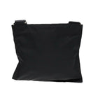 PRADA Shoulder Bag Nylon Black Silver Auth bs17219-3