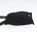 PRADA Shoulder Bag Nylon Black Silver Auth bs17219-4