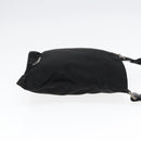 PRADA Shoulder Bag Nylon Black Silver Auth bs17219-5