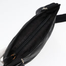PRADA Shoulder Bag Nylon Black Silver Auth bs17219-6