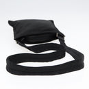 PRADA Shoulder Bag Nylon Black Silver Auth bs17219-7