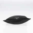 PRADA Shoulder Bag Nylon Black Silver Auth bs17219-9