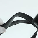 MCM Vicetos Logogram Backpack Leather Black Champagne Gold Auth bs17221-10