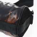 CHANEL Sports Line Shoulder Bag Nylon Black CC Auth bs17222-10