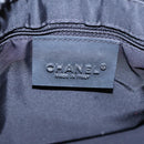 CHANEL Sports Line Shoulder Bag Nylon Black CC Auth bs17222-15