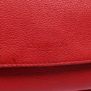 LOUIS VUITTON Parnasea Esan Ciel Shoulder Bag Leather Red M94448 LV Auth bs17244-9