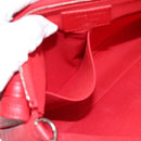 LOUIS VUITTON Parnasea Esan Ciel Shoulder Bag Leather Red M94448 LV Auth bs17244-21