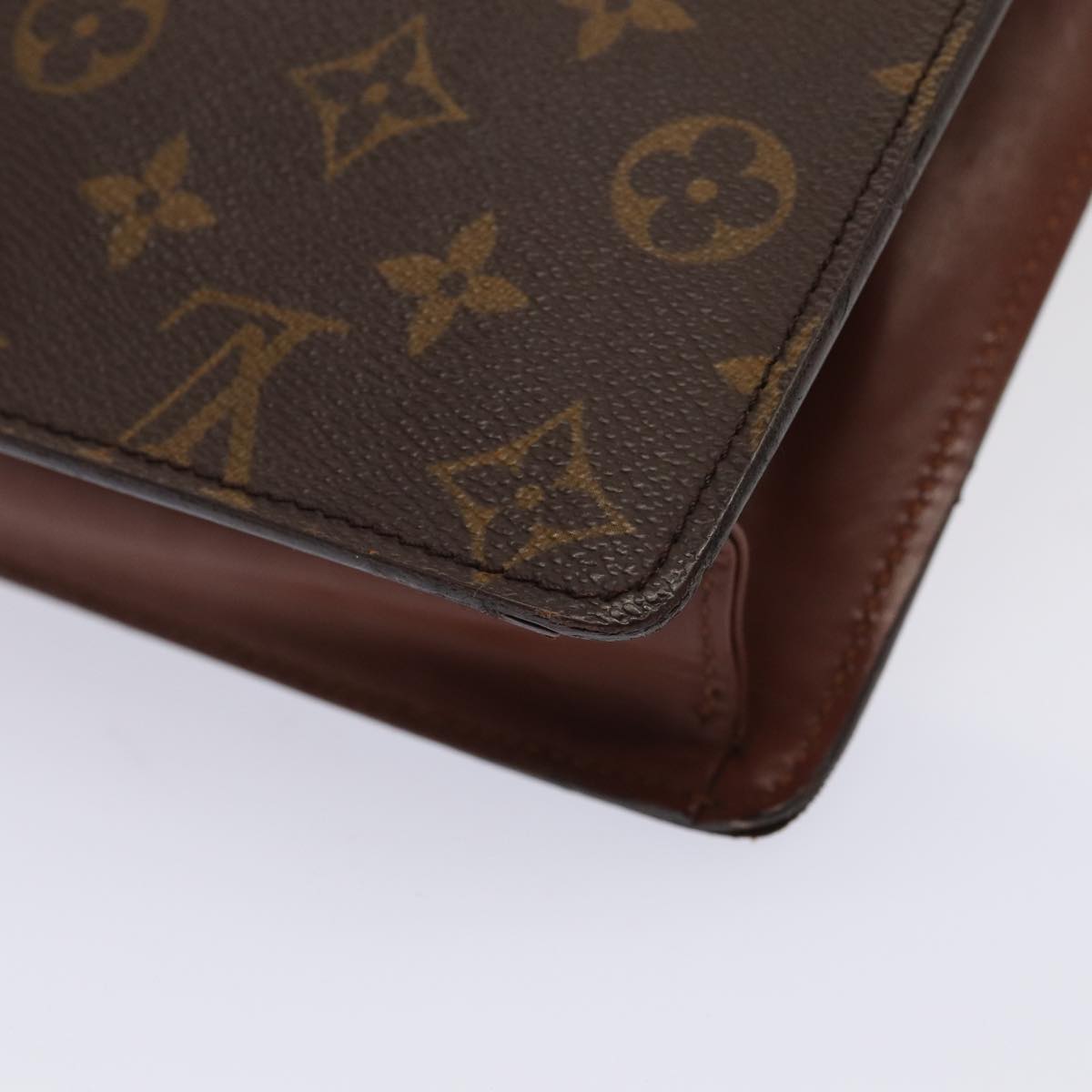 LOUIS VUITTON Monogram Monceau 28 Hand Bag 2way M51185 LV Auth bs17247