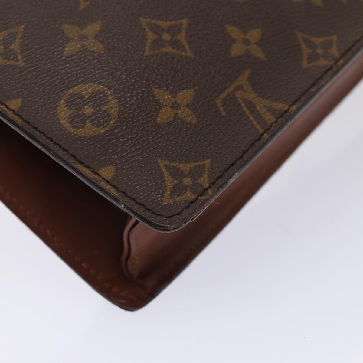 LOUIS VUITTON Monogram Monceau 28 Hand Bag 2way M51185 LV Auth bs17247