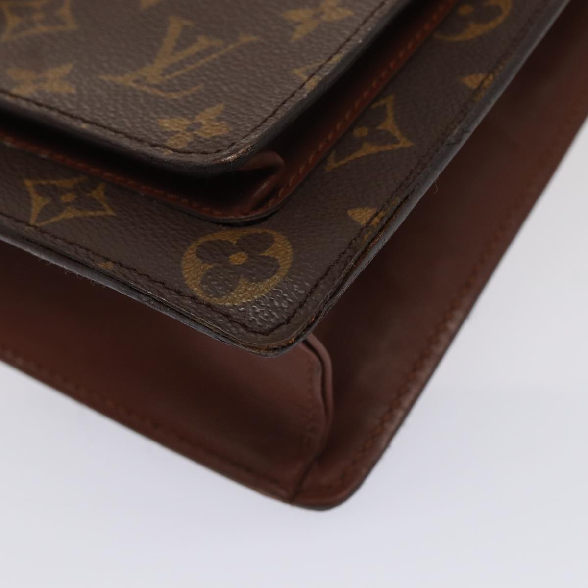 LOUIS VUITTON Monogram Monceau 28 Hand Bag 2way M51185 LV Auth bs17247