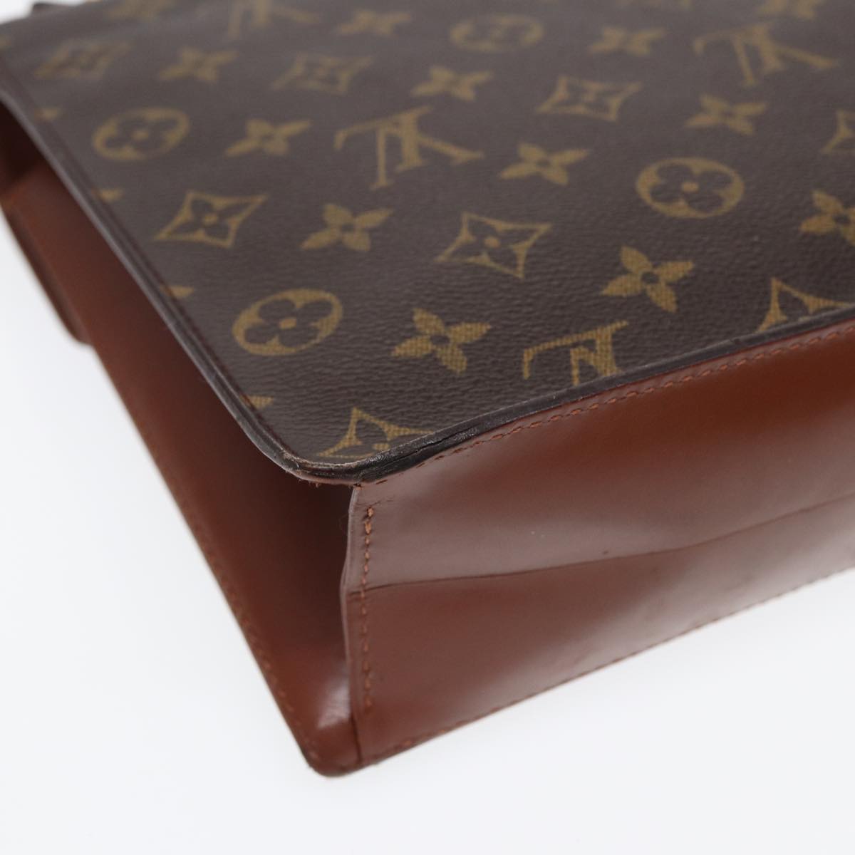 LOUIS VUITTON Monogram Monceau 28 Hand Bag 2way M51185 LV Auth bs17248