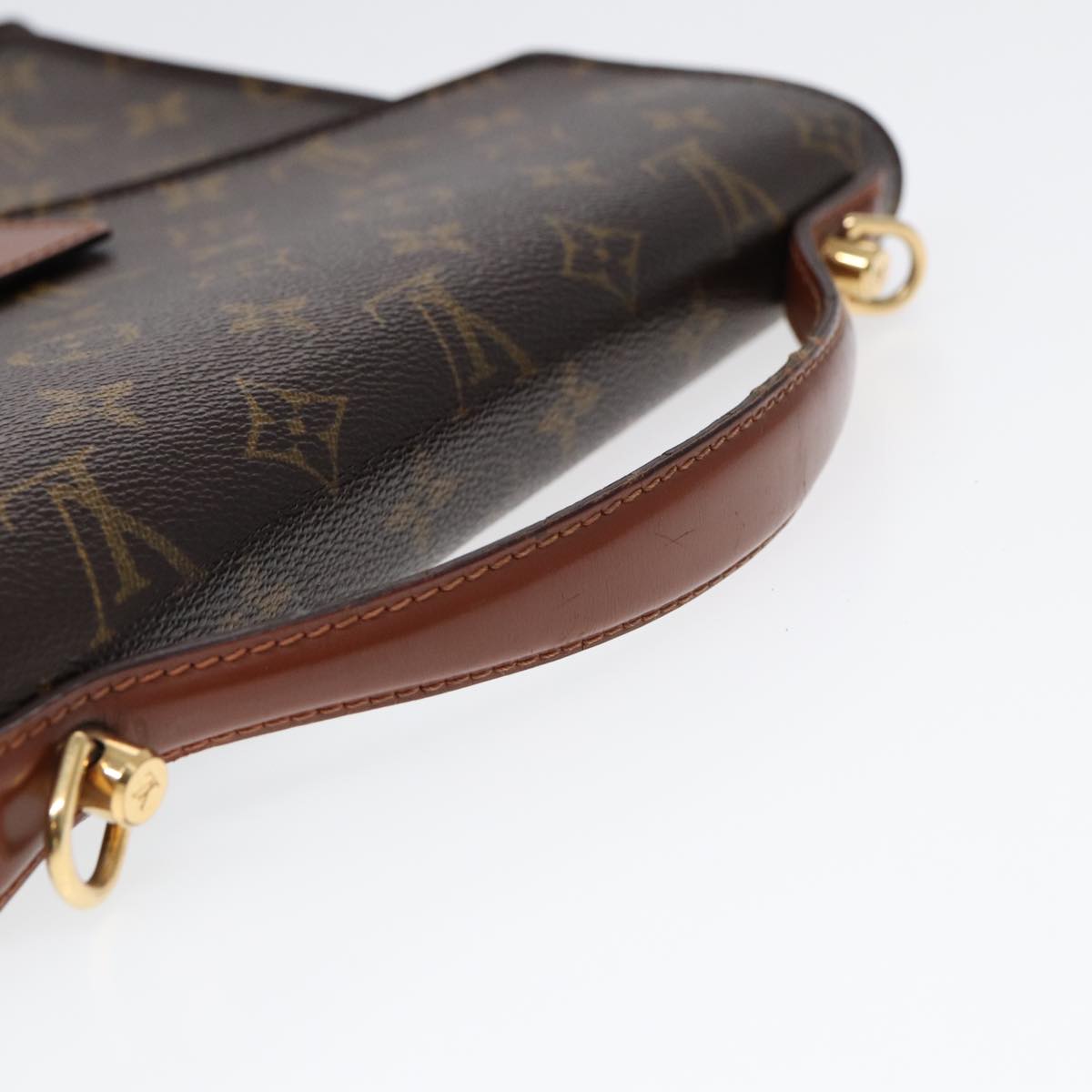 LOUIS VUITTON Monogram Monceau 28 Hand Bag 2way M51185 LV Auth bs17248