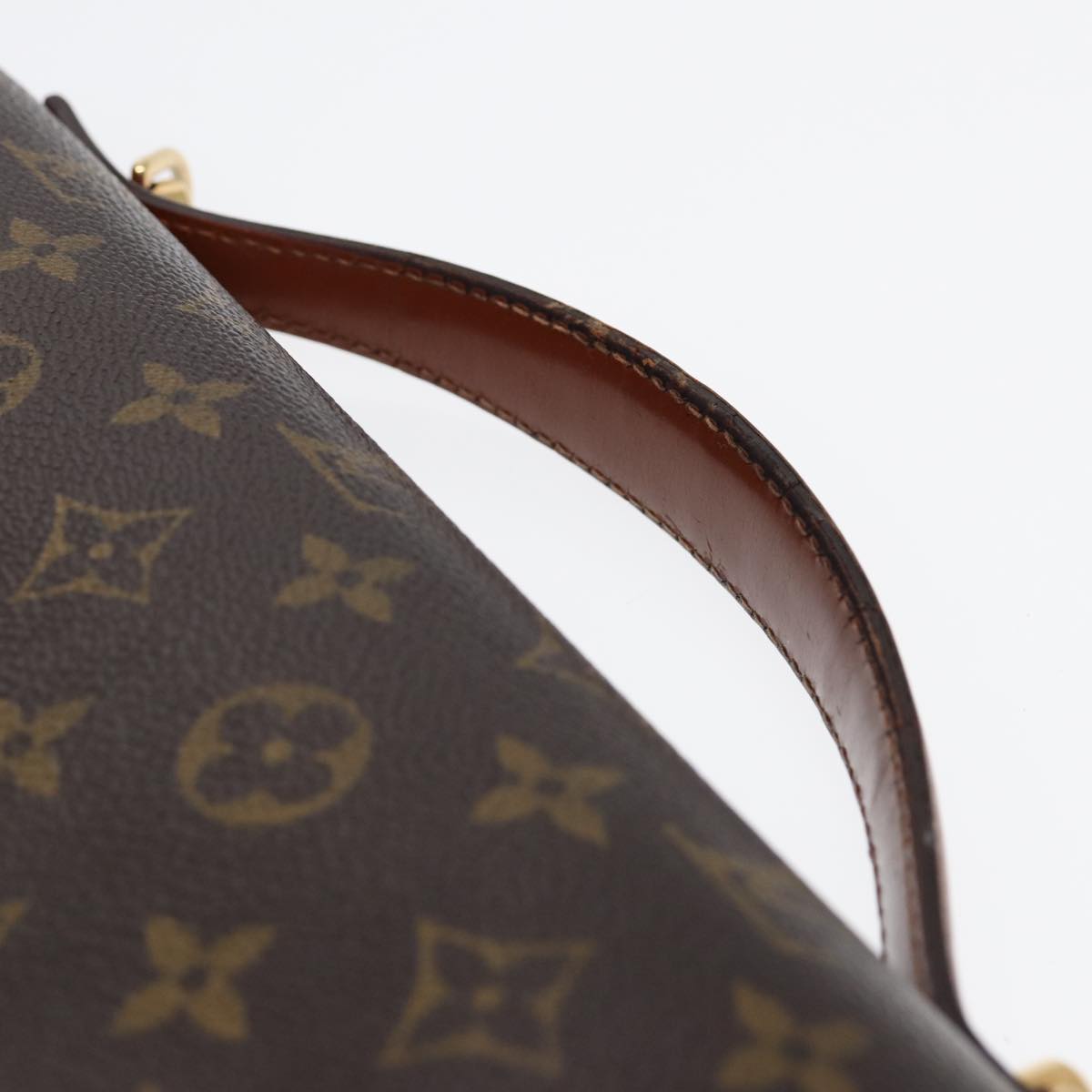 LOUIS VUITTON Monogram Monceau 28 Hand Bag 2way M51185 LV Auth bs17248