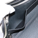 LOUIS VUITTON Taiga Zippy WalletVertical Long Wallet Ardoise M32822 Auth bs17252-21