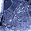 CHANEL Small Messenger Cococoon Shoulder Bag Nylon Gray Silver CC Auth bs17253-18