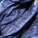 CHANEL Small Messenger Cococoon Shoulder Bag Nylon Gray Silver CC Auth bs17253-21