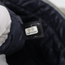 CHANEL Small Messenger Cococoon Shoulder Bag Nylon Gray Silver CC Auth bs17253-23