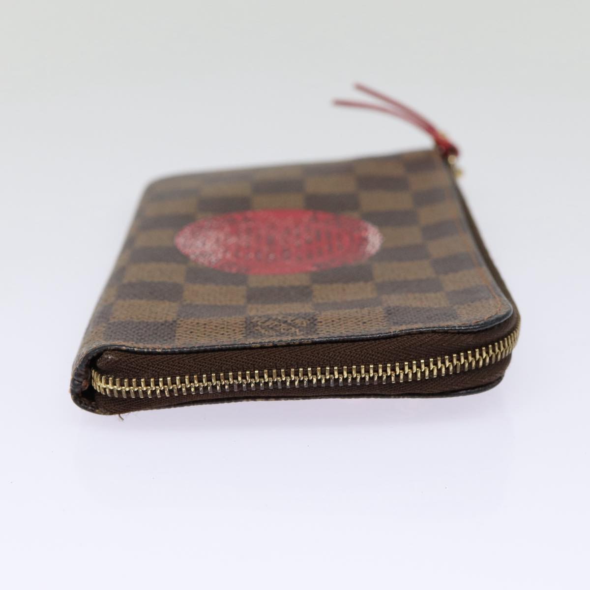 LOUIS VUITTON Damier Ebene T&B Portefeuille Complice Wallet N61740 Auth bs17260