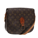 LOUIS VUITTON Monogram Saint Cloud GM Shoulder Bag M51242 LV Auth bs17267-1