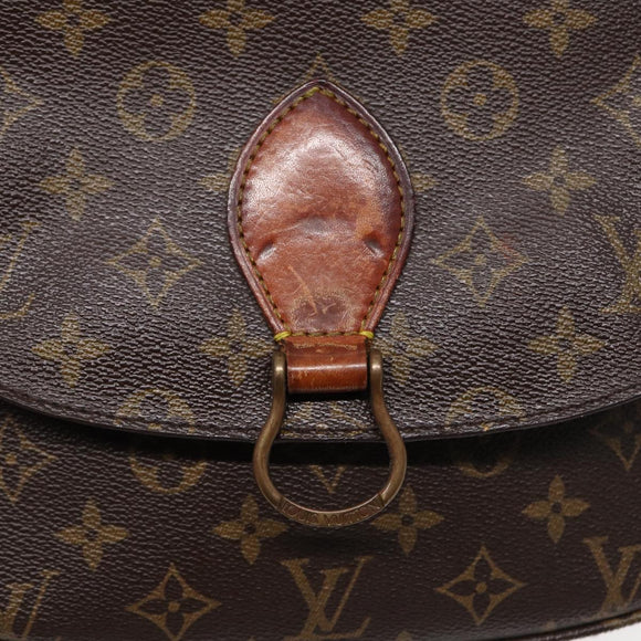 LOUIS VUITTON Monogram Saint Cloud GM Shoulder Bag M51242 LV Auth bs17267