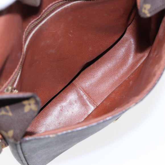 LOUIS VUITTON Monogram Saint Cloud GM Shoulder Bag M51242 LV Auth bs17267