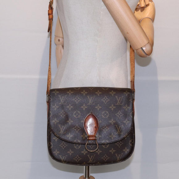 LOUIS VUITTON Monogram Saint Cloud GM Shoulder Bag M51242 LV Auth bs17267