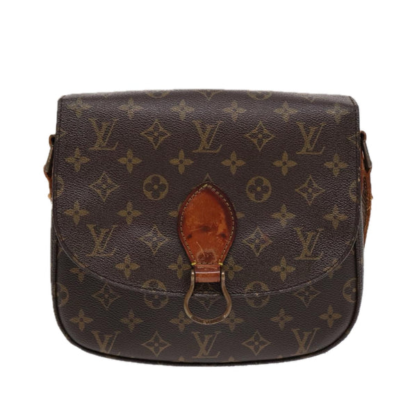 LOUIS VUITTON Monogram Saint Cloud GM Shoulder Bag M51242 LV Auth bs17267