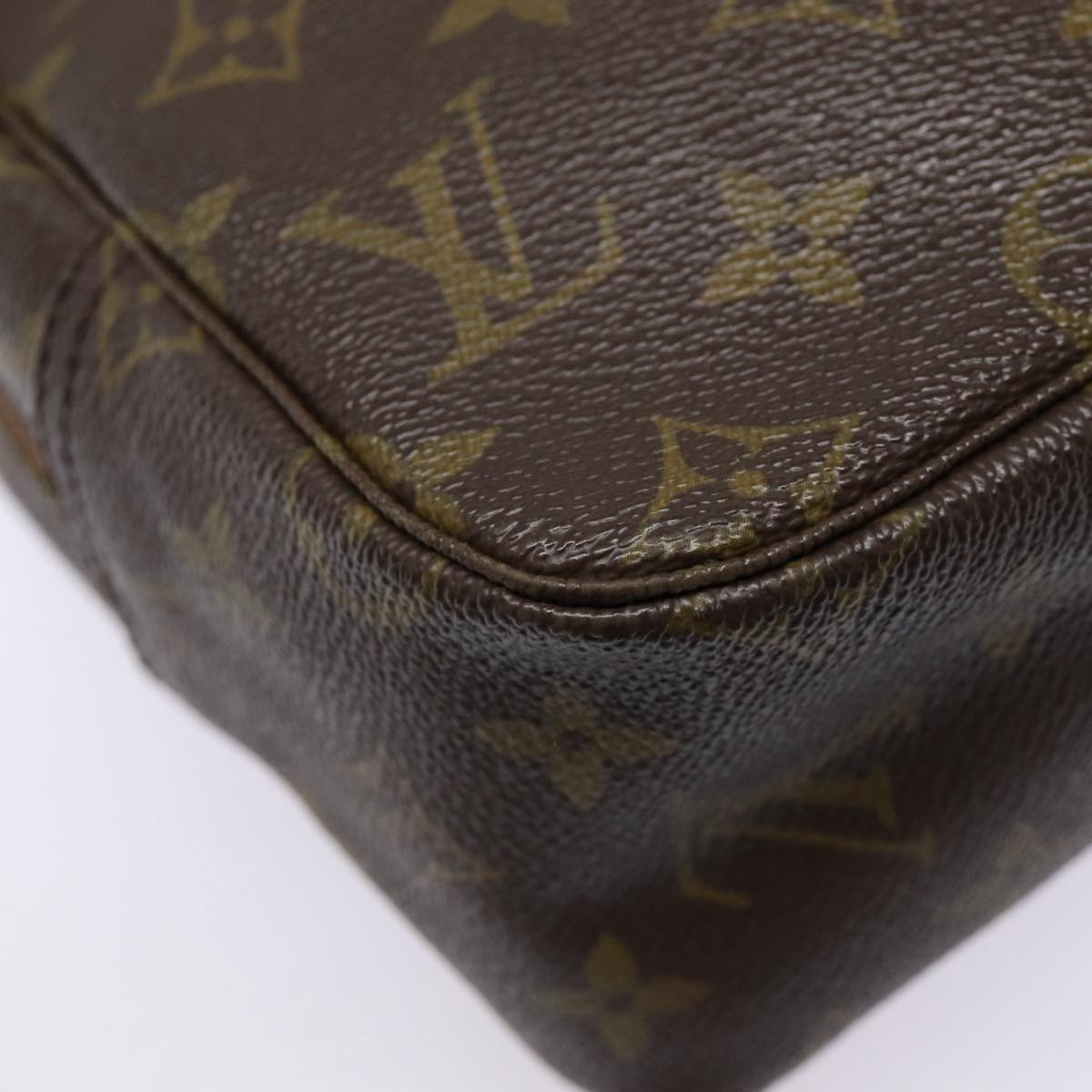 LOUIS VUITTON Monogram Trousse Toilette 28 Clutch Bag M47522 LV Auth bs17277