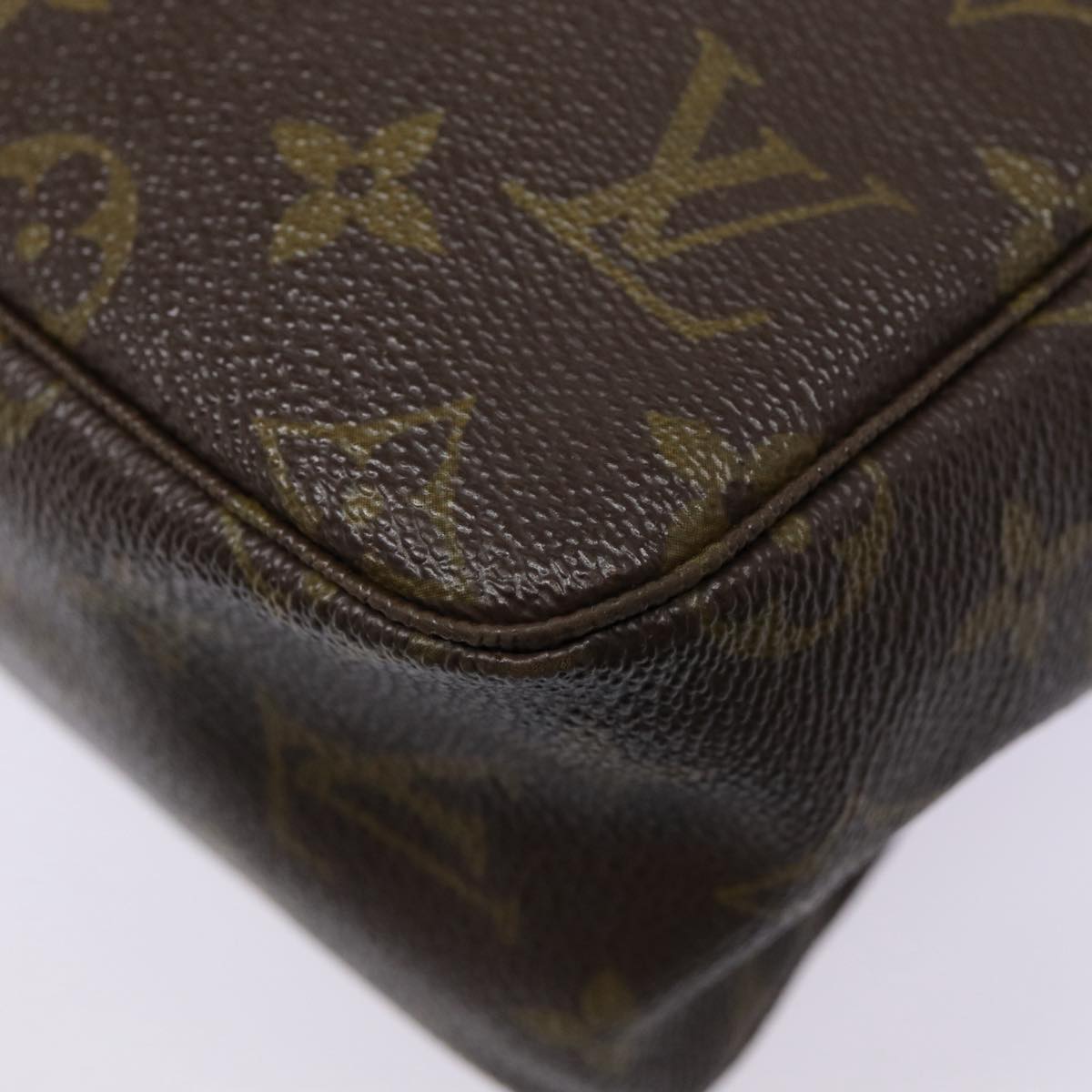 LOUIS VUITTON Monogram Trousse Toilette 28 Clutch Bag M47522 LV Auth bs17277