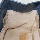 LOEWE Anagram Tote Bag Leather Blue Auth bs17302-20